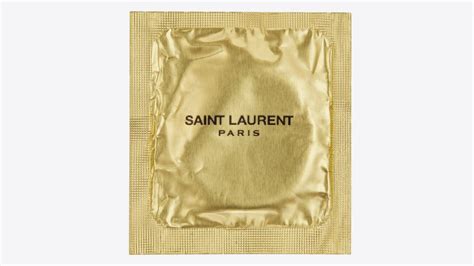 ysl condoms for sale|saint laurent luxury condoms.